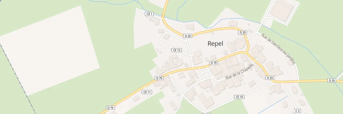 Plan du 386 Rue Grande Rue à Repel
