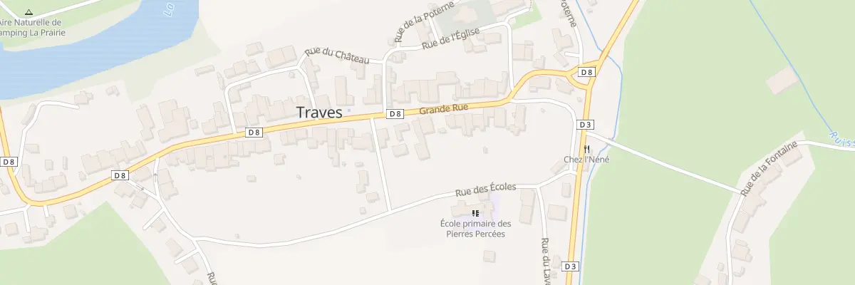 Plan du 19 Gr Grande Rue à Traves