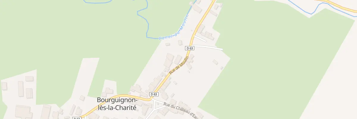 Plan du 16A Rue du Moulin à Bourguignon-lès-la-Charité