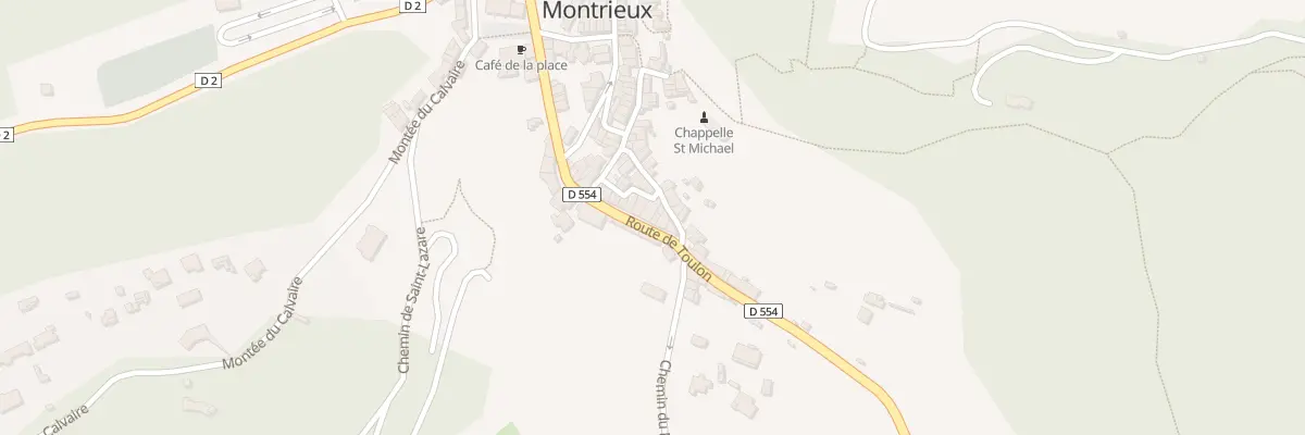 Plan du 35 Rte de Toulon à Méounes-lès-Montrieux