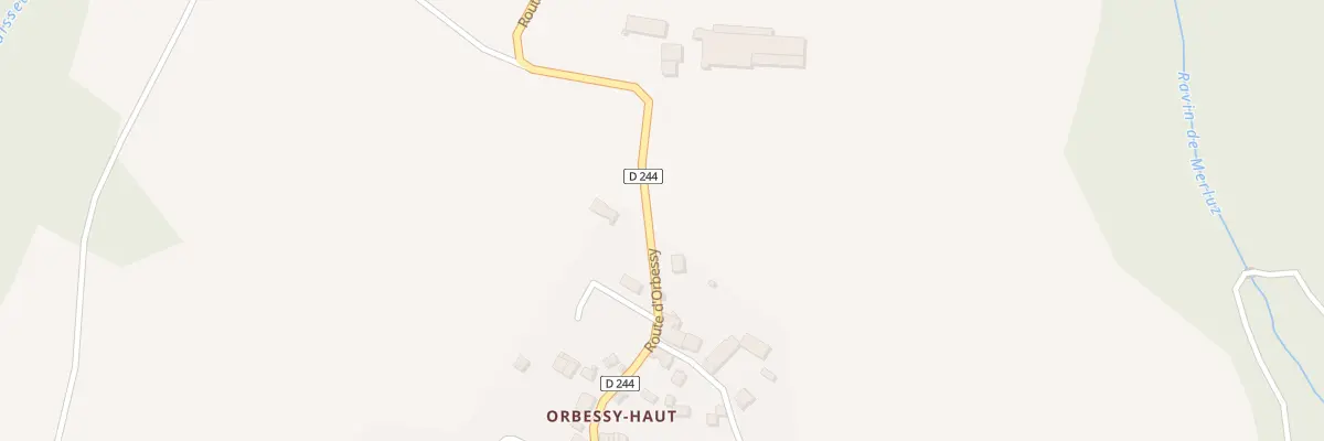 Plan du 791 Rte d’Orbessy à Saint-Eusèbe