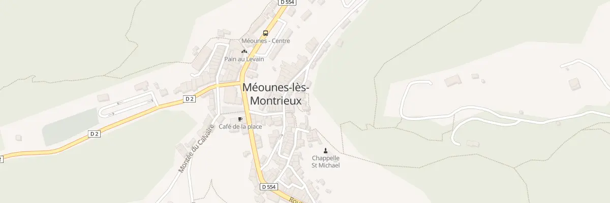 Plan du 12 Pas Saint Antoni à Méounes-lès-Montrieux