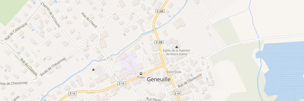 Plan du 5 Rte des Papetiers à Geneuille