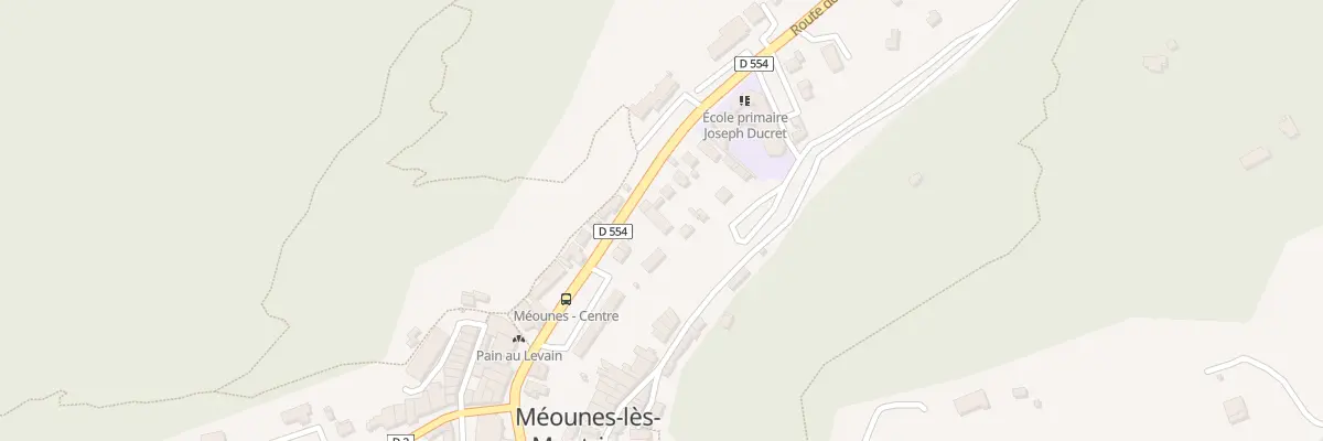 Plan du 24 Rte de Brignoles à Méounes-lès-Montrieux