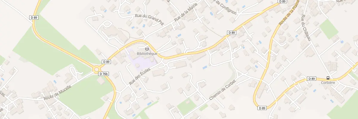 Plan du 1 Rue des Ecoles à Challex