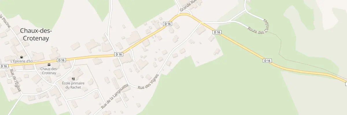 Plan du 5B Rue des Vignes à Chaux-des-Crotenay