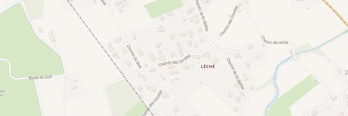 Plan du 462 Che des Gouttes à Myans
