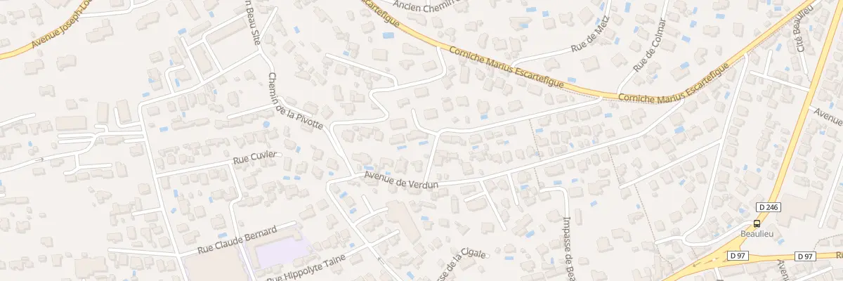 Plan du 51 Rue de Saint-Quentin à Toulon