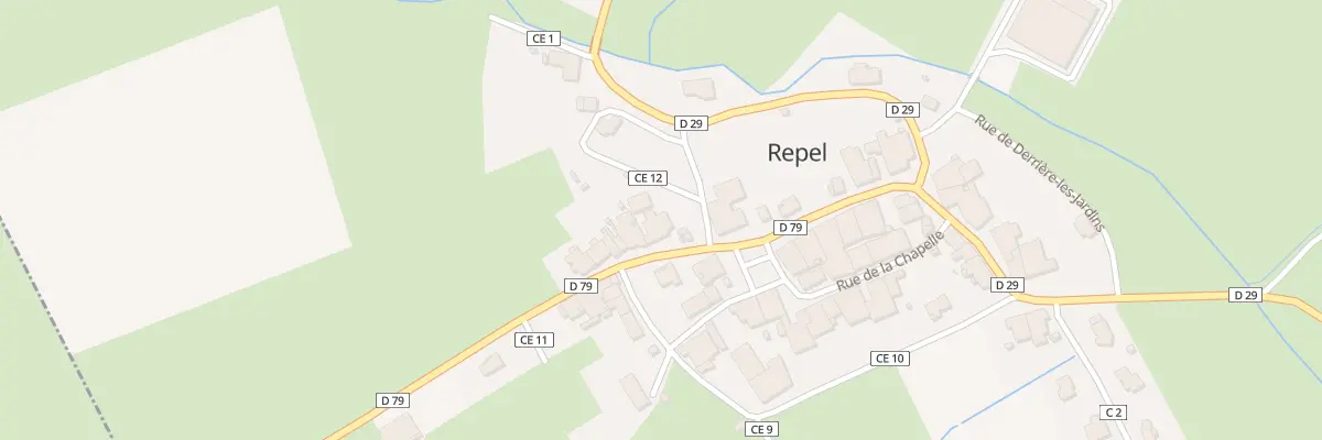 Plan du 370 Rue Grande Rue à Repel