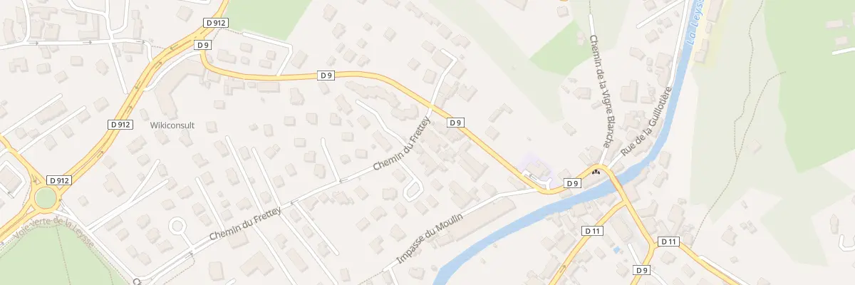 Plan du 35 Che du Frettey à Saint-Alban-Leysse