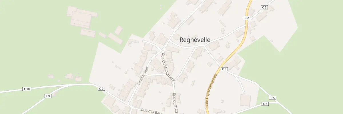Plan du 3 Rue du Monument à Regnévelle