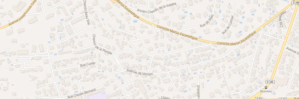 Plan du 51F Rue de Saint-Quentin à Toulon
