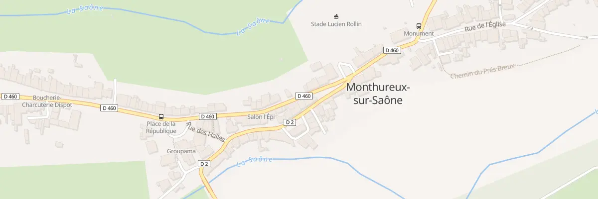 Plan du 90 Rue des Halles à Monthureux-sur-Saône