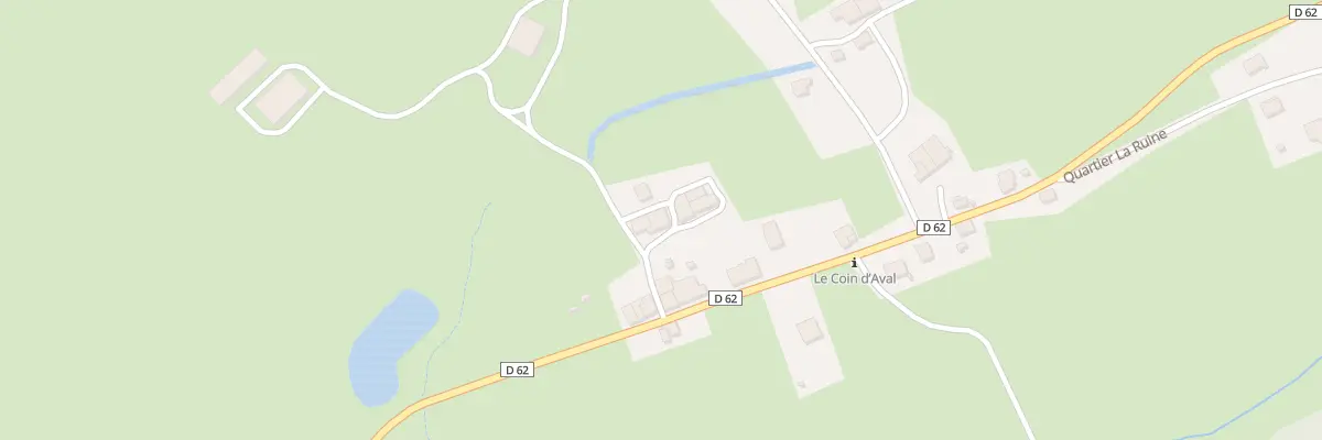 Plan du 9 Le Coin d’Aval à Fort-du-Plasne