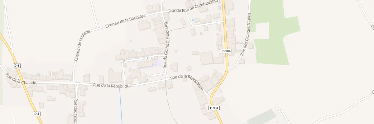 Plan du 2 Rue de la République à Crépey