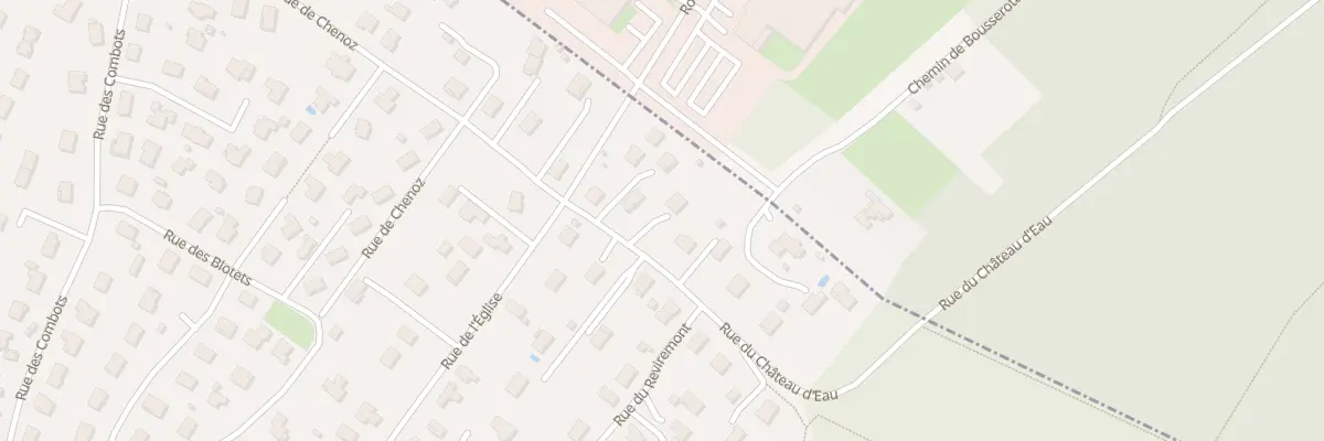 Plan du 7 Rue du Château d’Eau à Avanne-Aveney