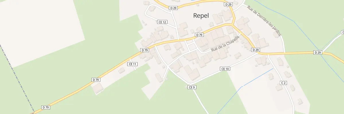 Plan du 194 Rue de la Chapelle à Repel