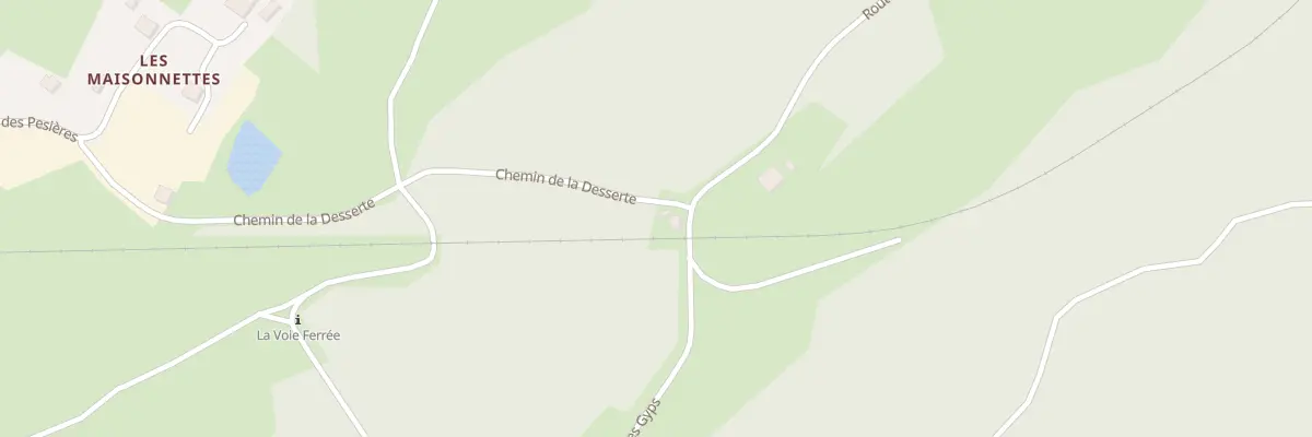Plan du 12 Rte des Gyps à Saint-Amour