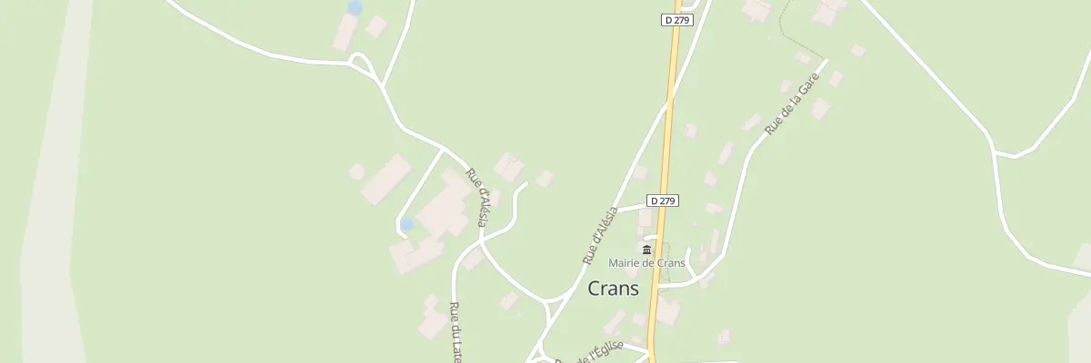 Plan du 375 Rue d’Alésia à Crans