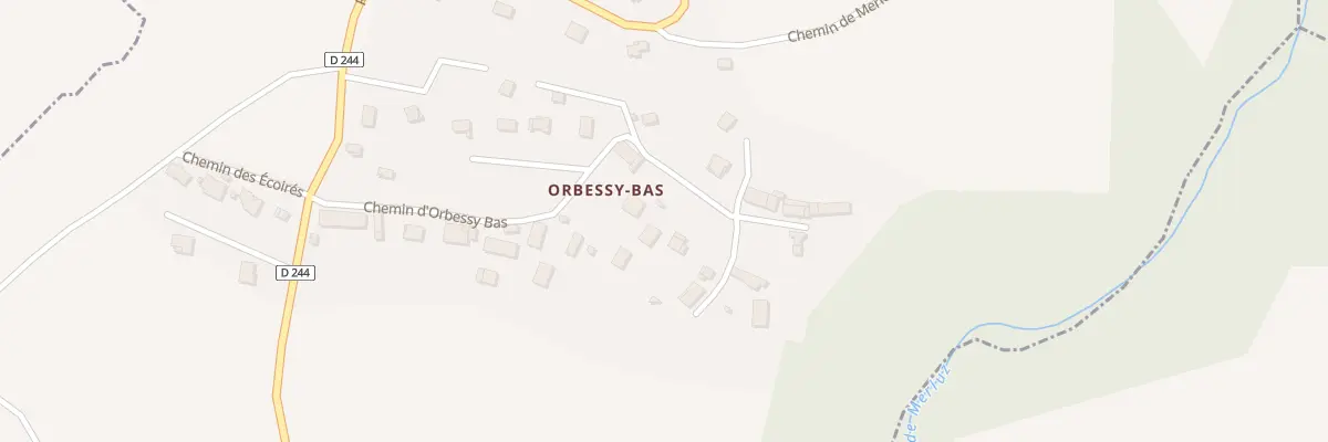 Plan du 300 Che d’Orbessy Bas à Saint-Eusèbe