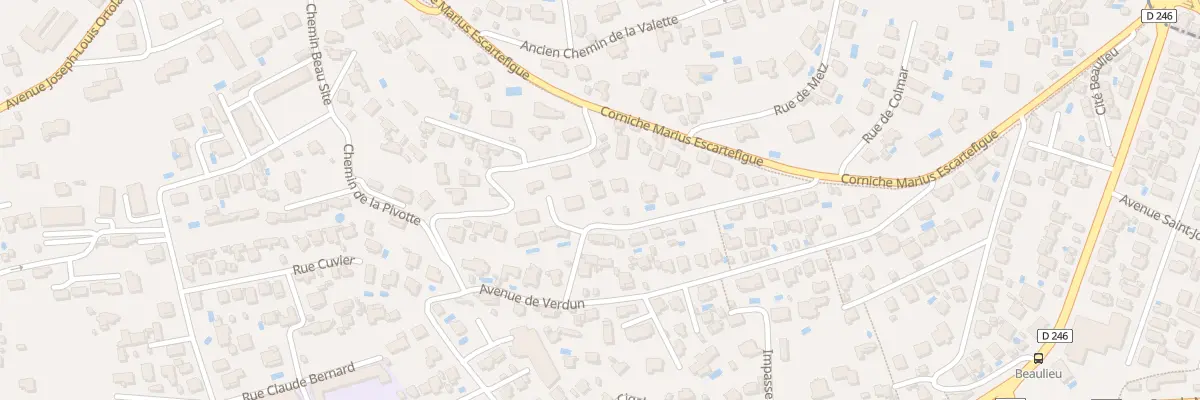Plan du 69 Rue de Saint-Quentin à Toulon