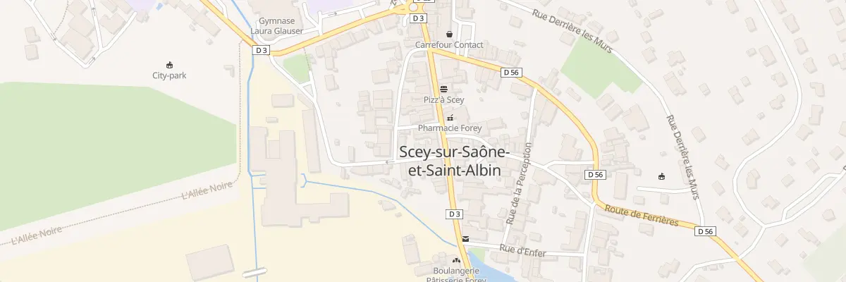 Plan du 26 Rue Armand Paulmard à Scey-sur-Saône-et-Saint-Albin