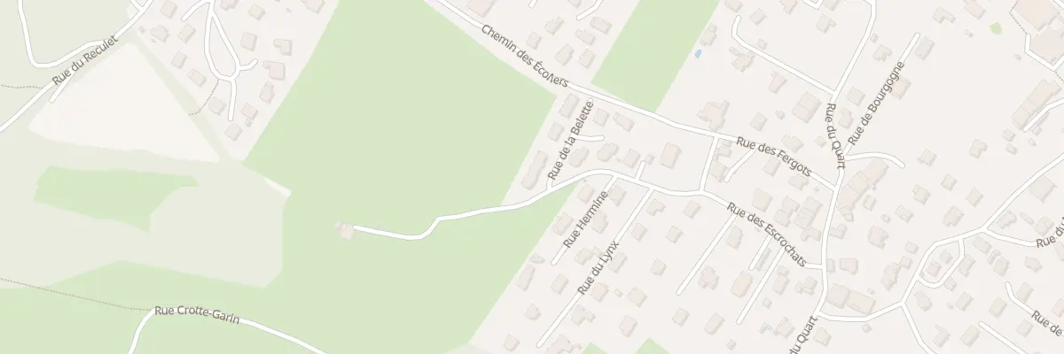 Plan du 3 Rue de la Belette à Thoiry