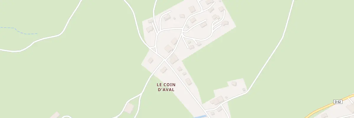Plan du 26 Le Coin d’Aval à Fort-du-Plasne