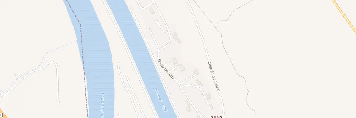 Plan du 330 Rte de Sens à Salignac