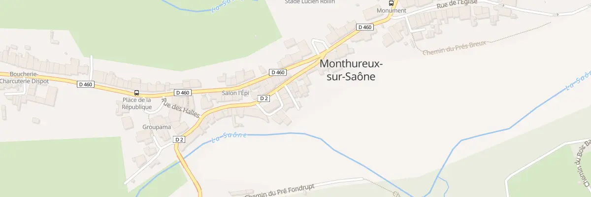 Plan du 81 Rue des Halles à Monthureux-sur-Saône