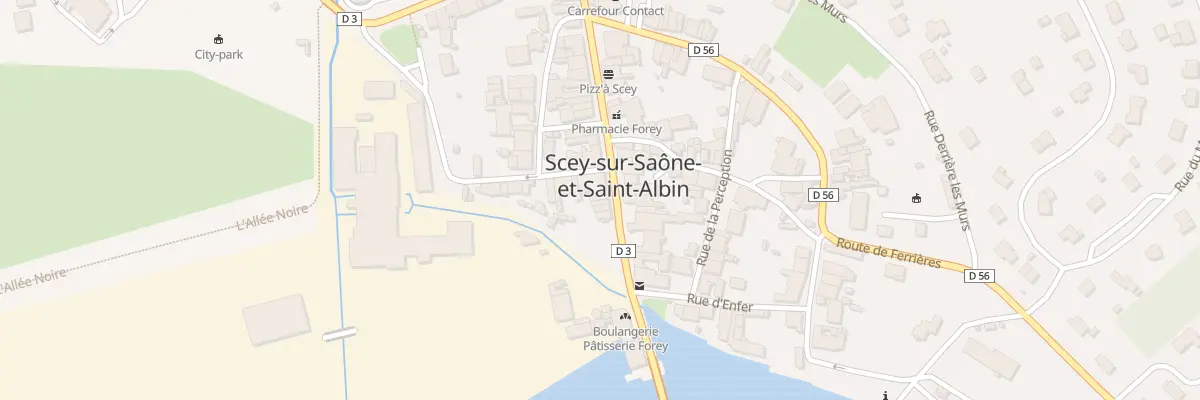 Plan du 40 Rue Armand Paulmard à Scey-sur-Saône-et-Saint-Albin