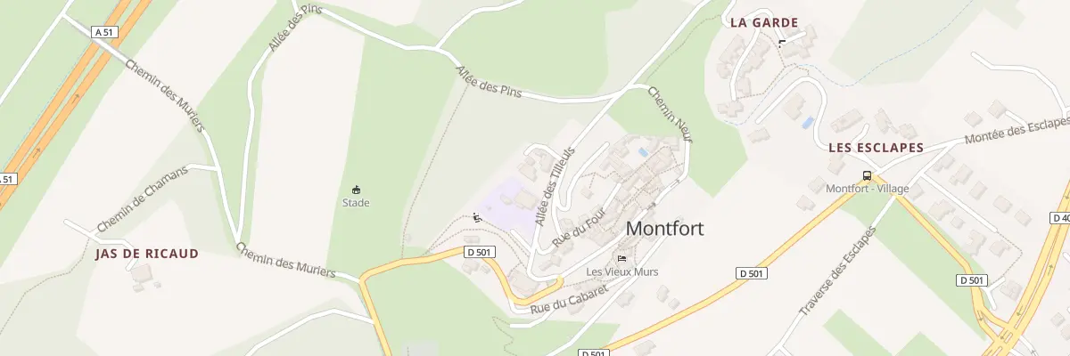 Plan du 5062 Pre La Cour à Montfort