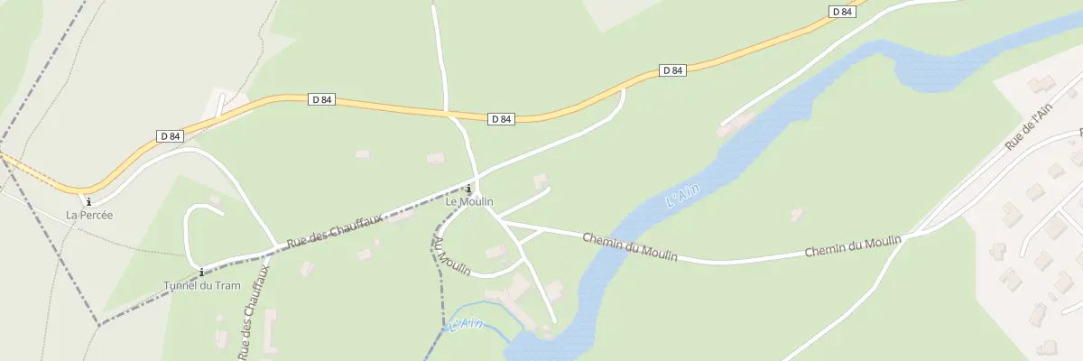 Plan du 1 Au Moulin à Sirod