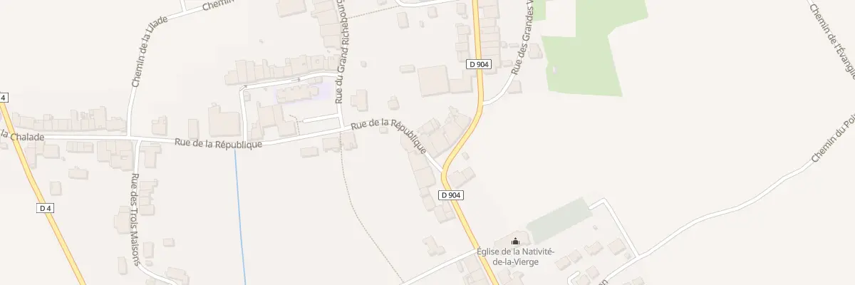 Plan du 1 Rue du Haut Chemin à Crépey