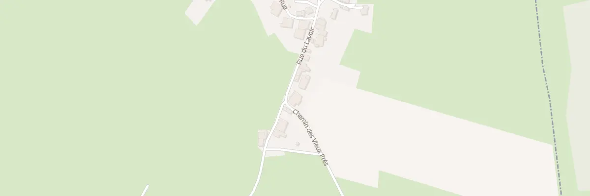 Plan du 13 Rue du Lavoir à Cordonnet