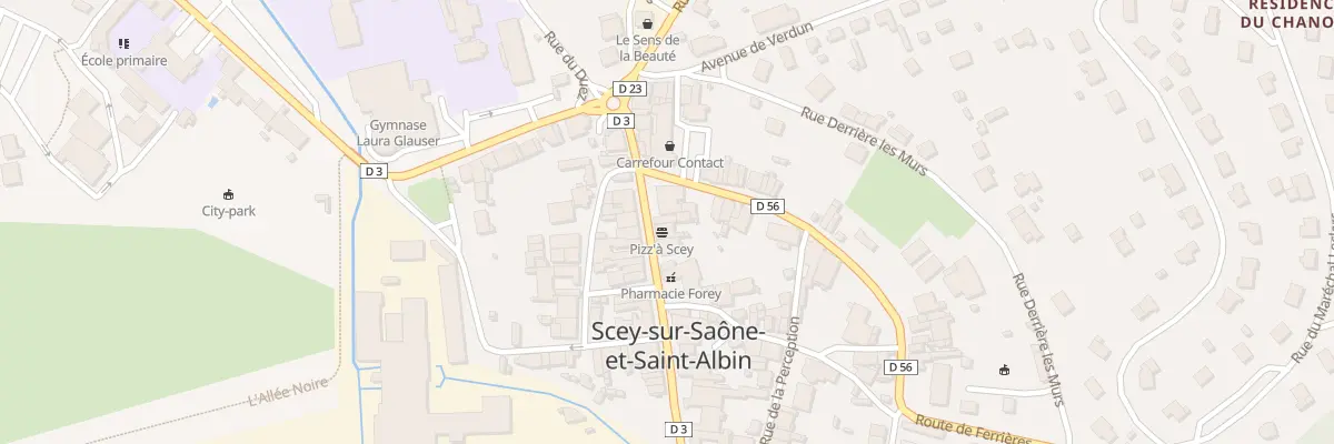 Plan du 15 Rue Armand Paulmard à Scey-sur-Saône-et-Saint-Albin