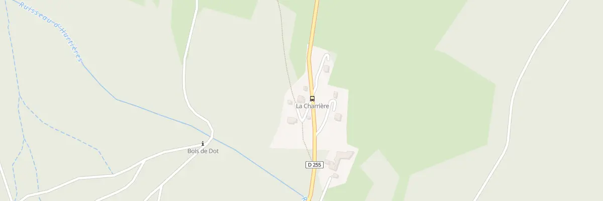 Plan du 5036 Tielet et Charriere à Hurtières