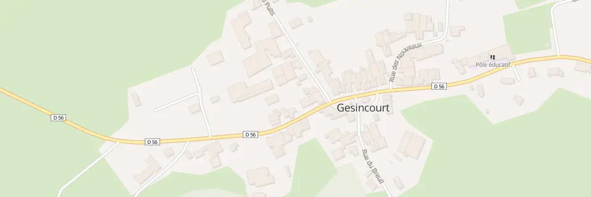 Plan du 3 Rue du Puits à Aboncourt-Gesincourt