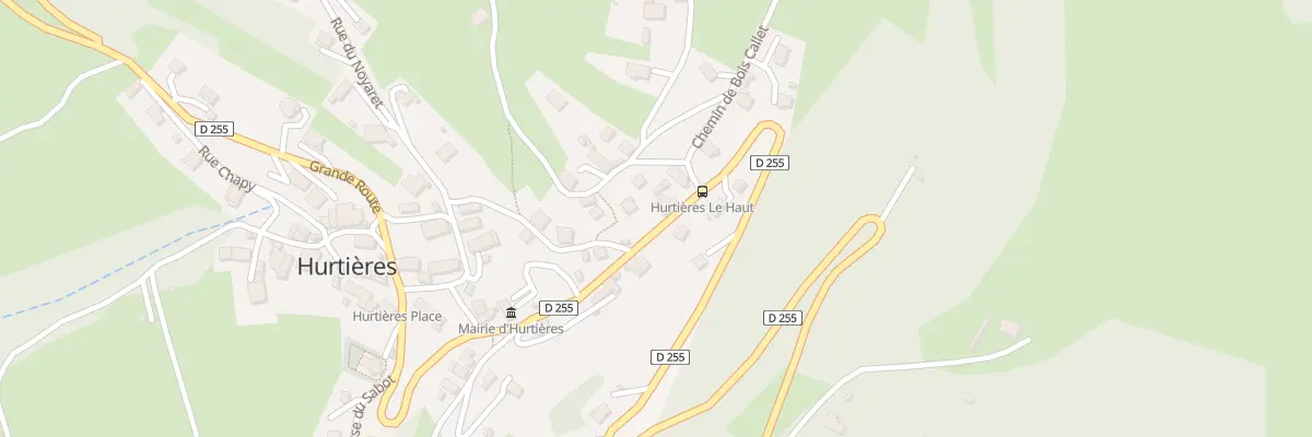 Plan du 723 Grande Route à Hurtières