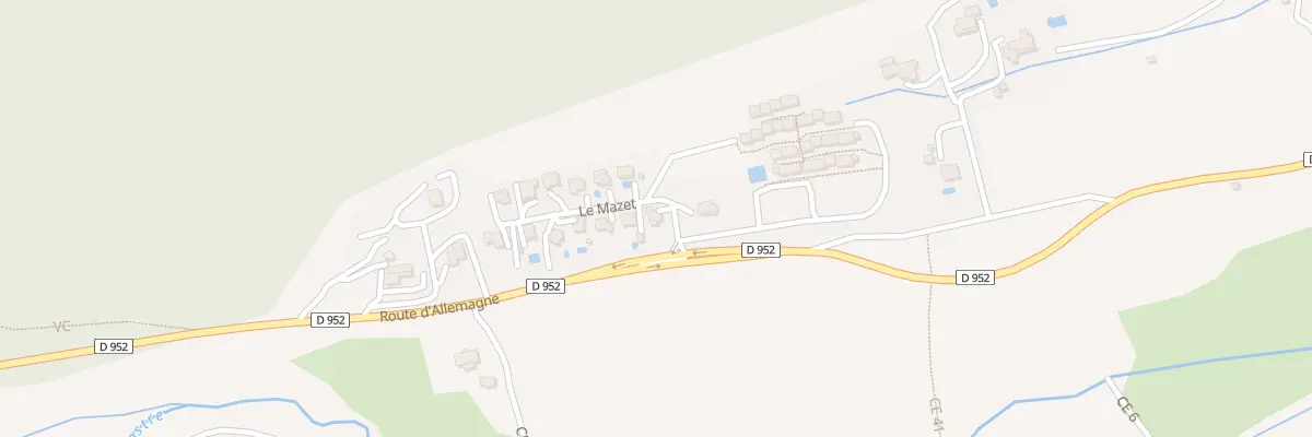 Plan du 8010 Le Pont à Saint-Martin-de-Brômes