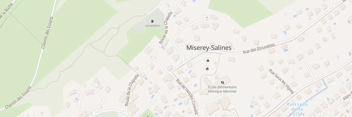 Plan du 1 Imp des Essarts à Miserey-Salines