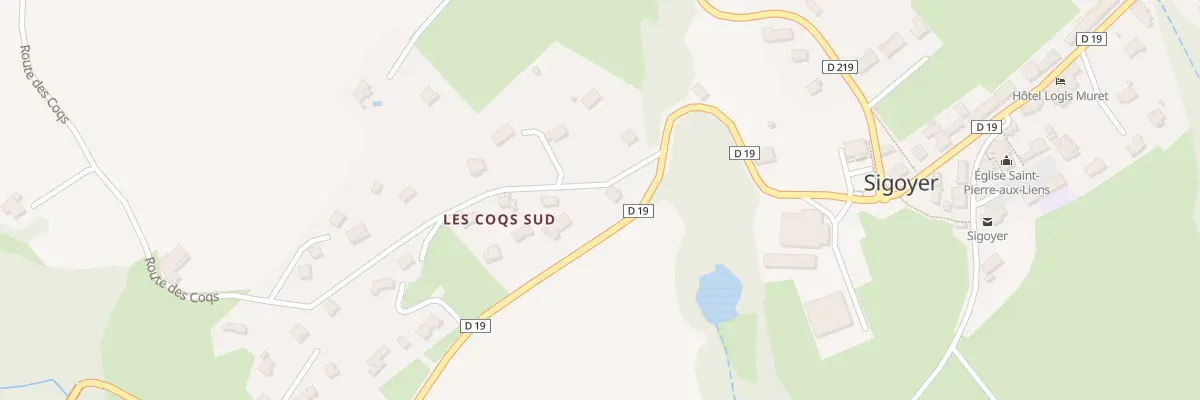 Plan du 5018 Che de Bigot à Sigoyer