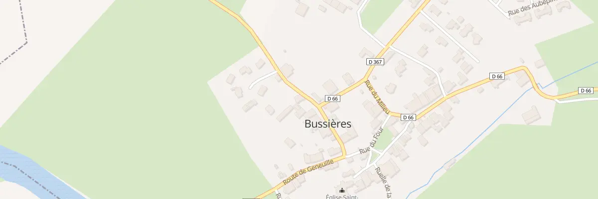 Plan du 11 Rte de Boulot à Bussières
