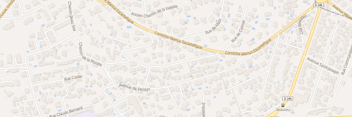 Plan du 147 Rue de Saint-Quentin à Toulon