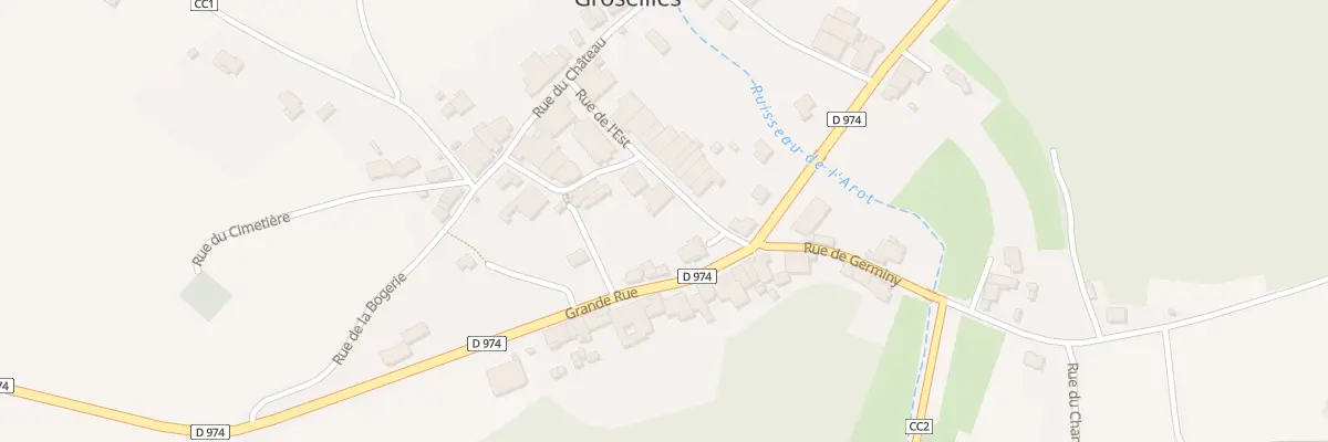 Plan du 1 Rue de l’Eglise à Thuilley-aux-Groseilles