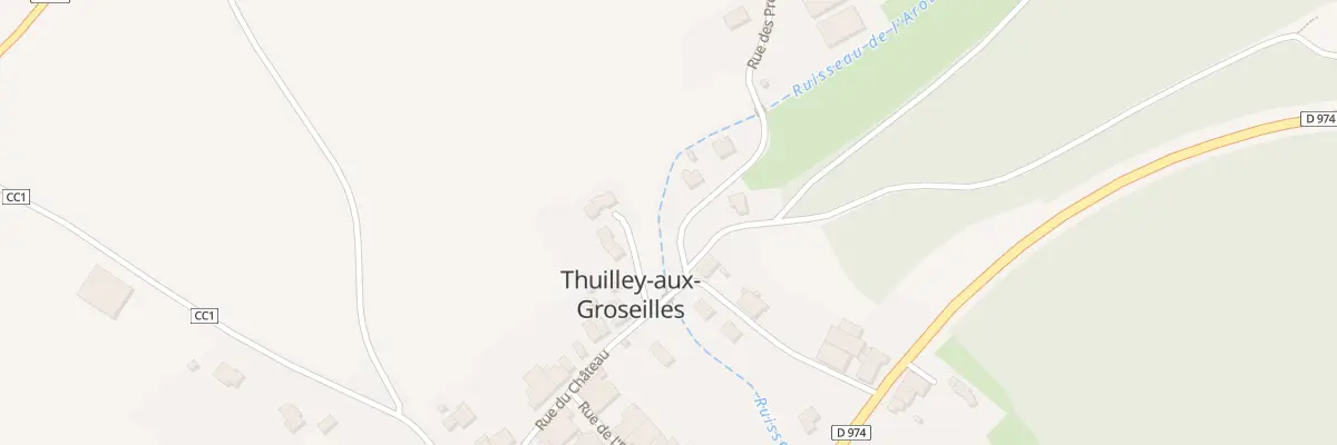Plan du 9001 Rue des Prés à Thuilley-aux-Groseilles