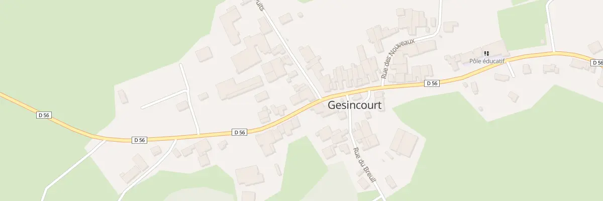 Plan du 1 Rue du Puits à Aboncourt-Gesincourt