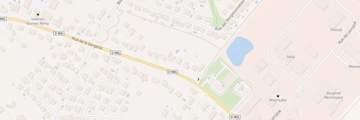 Plan du 98 Rue de la Bergerie à Gondreville
