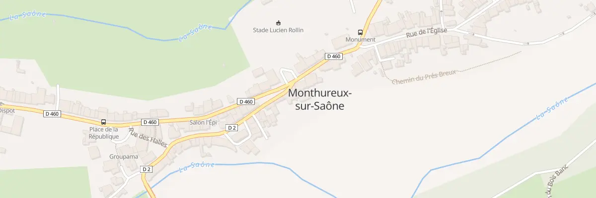 Plan du 3 Rue des Halles à Monthureux-sur-Saône