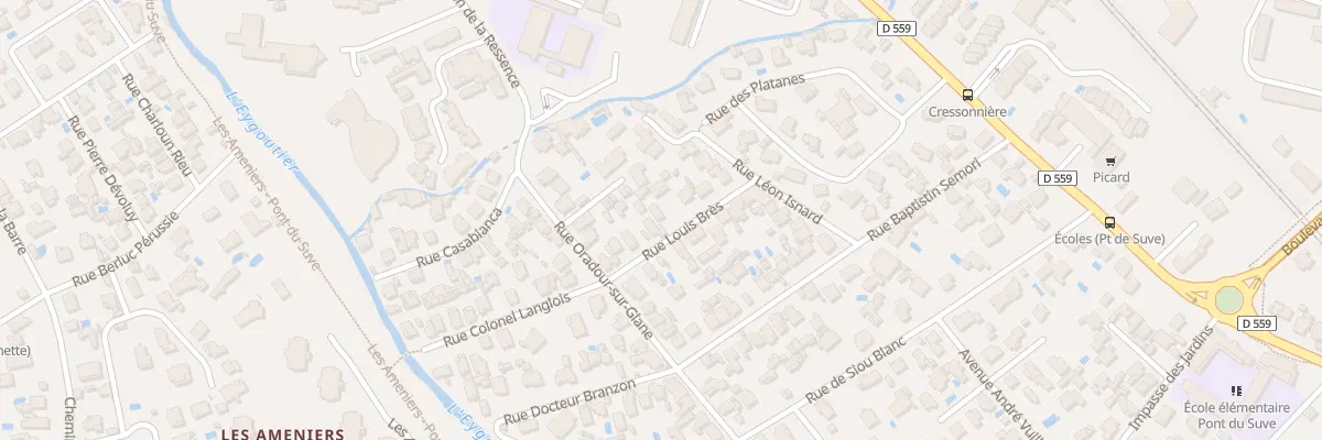 Plan du 61 Rue Louis Bres à Toulon